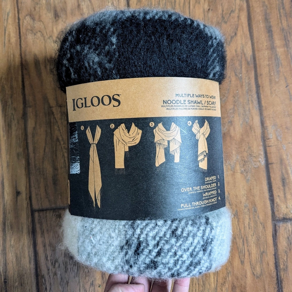 Fuzzy Convertible Scarf